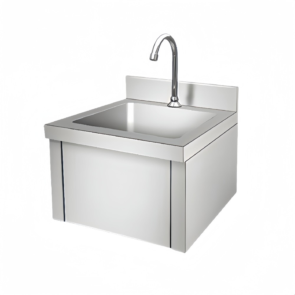 Stainless Steel Knee Operated Hand Washing Sink