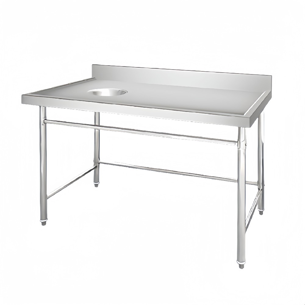 Stainless Steel Work Bench With Collecting Hole