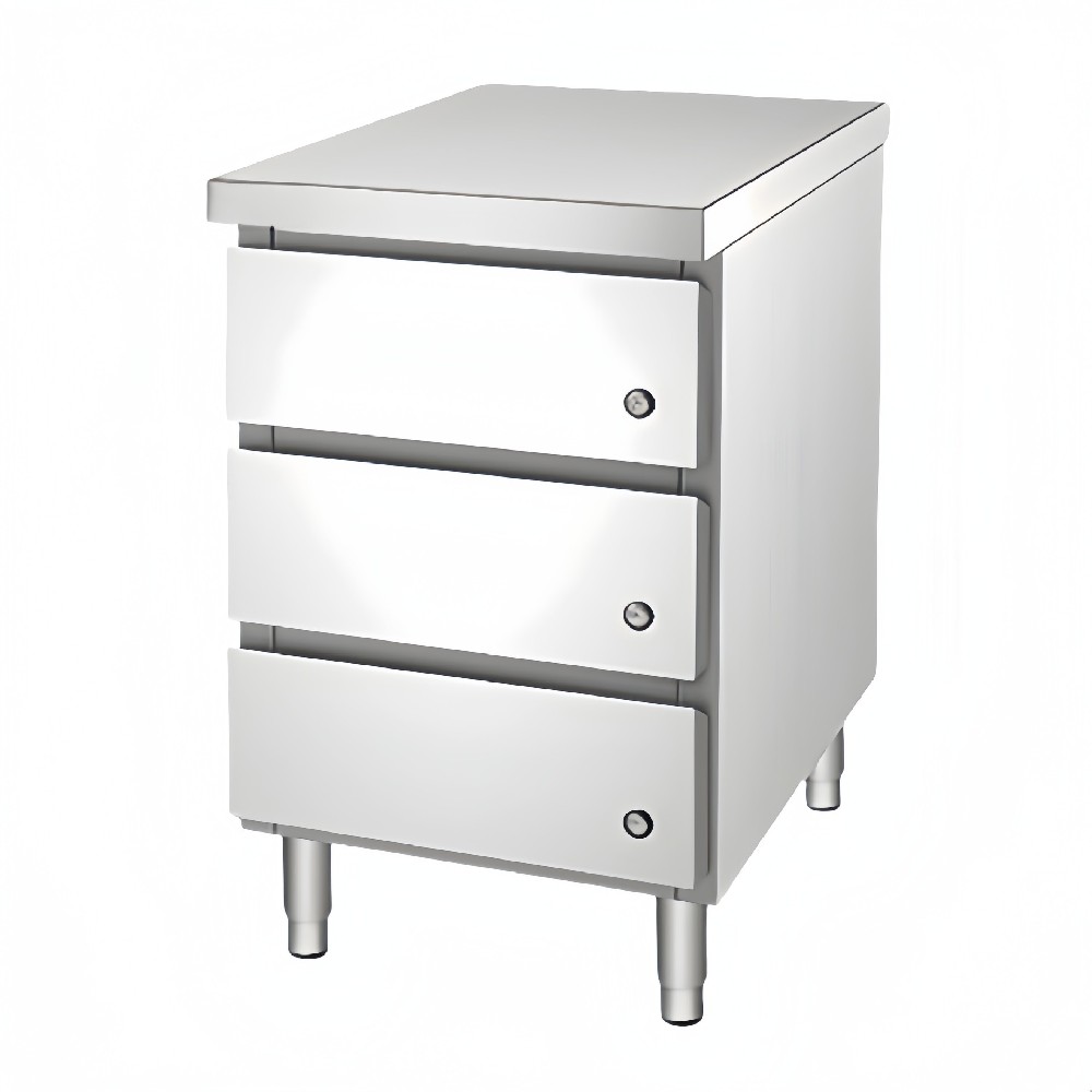 Lockable Stainless Steel Drawer Cabinet