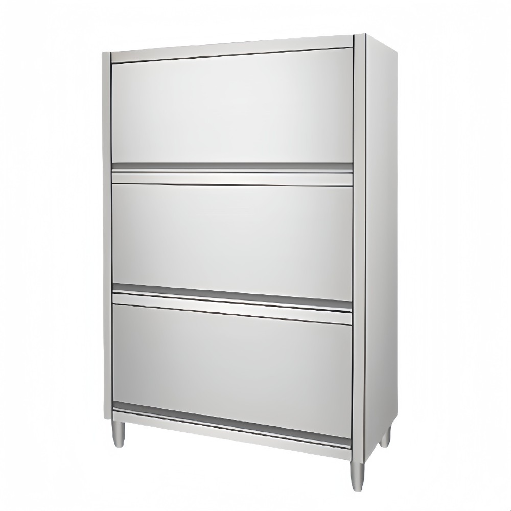 Stainless Steel Upright Storage Drawer Cabinet