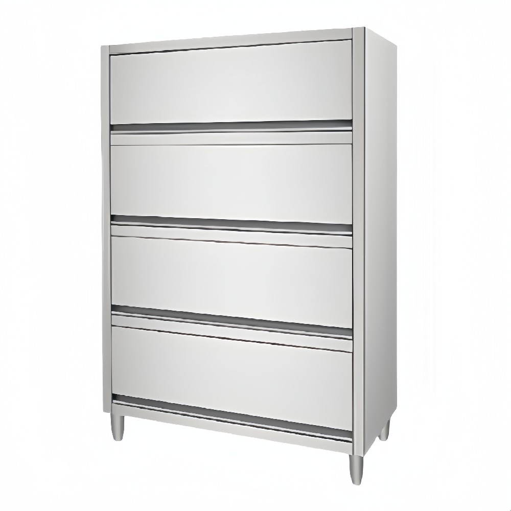 Stainless Steel Upright Storage Drawer Cabinet