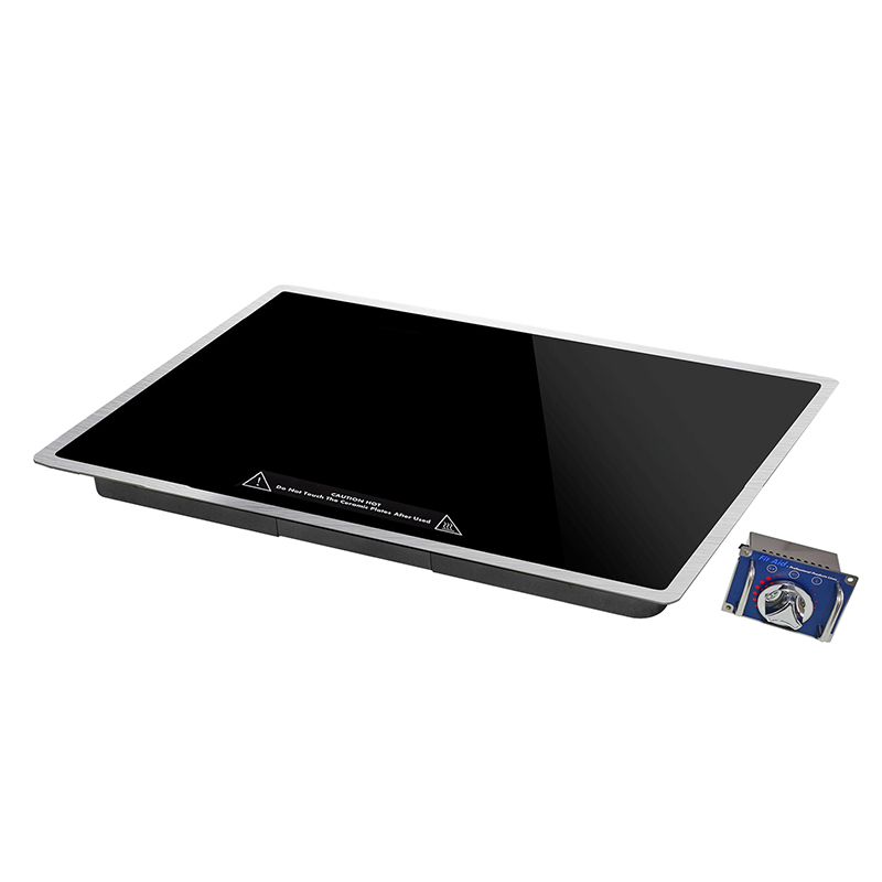 Built-in Heated Shelf With Stainless Steel Frame